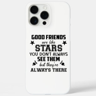 Freundschaft T-Shirt Zitat Guter Freund Wie Stern iPhone 16 Pro Max Hülle