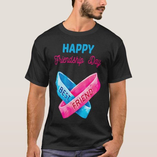 Freundschaft Tag Beste Freunde T-Shirt (Vorderseite)