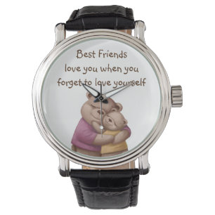 Freundschaft Teddy Bären Liebe Sie Inspiration Armbanduhr
