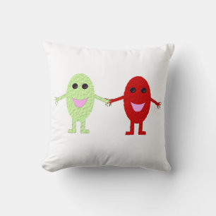 Freundschaft Trauben Pillow Kissen