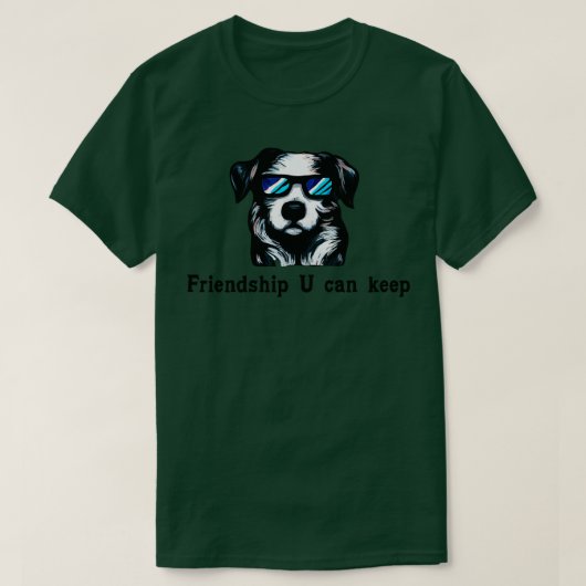 Freundschaft U behalte T-Shirt (Design vorne)