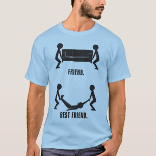 Freundschaft und beste Freunde T-Shirt