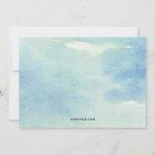 Freundschaft und Fußball-Abendessen Einladung (Rückseite)