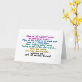 FREUNDSCHAFT UND "GEGENSEITIGER GEBURTSTAG" KARTE (Gelbe Blume)