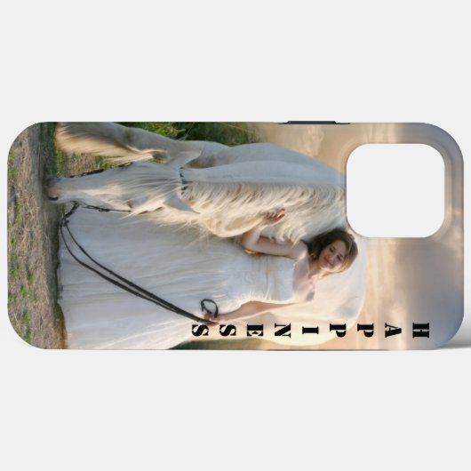 Freundschaft und Glück Case-Mate iPhone Hülle (Rückseite (Horizontal))