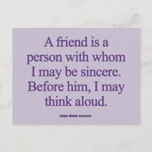 Freundschaft und Herzlichkeit Postkarte