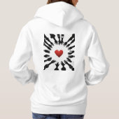 Freundschaft und Solidarität Hoodie (Rückseite)