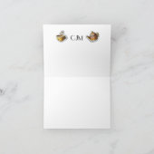 Freundschaft und Teeservice Dankeskarte (Innenseite)