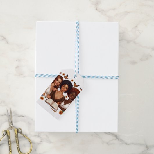 Freundschaft und Worte Geschenkanhänger (Mit Garn)