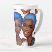 Freundschaft und Worte Milchtasse (Rechte Ecke)