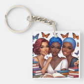 Freundschaft und Worte Schlüsselanhänger (Vorderseite)