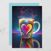 Freundschaft Valentine Feiertagskarte (Vorne/Hinten)