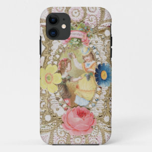 Freundschaft, Valentinsgrußkarte, c.1870 iPhone 11 Hülle