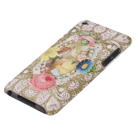 Freundschaft, Valentinsgrußkarte, c.1870 Case-Mate iPod Touch Hülle (unten)