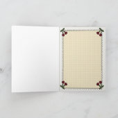 Freundschaft Vielen Dank Dankeskarte (Innenseite)