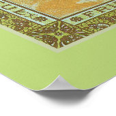 Freundschaft, Viktorianischer Frosch (Kröte), Roll Poster (Ecke)