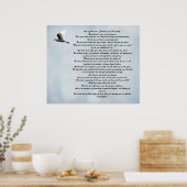 Freundschaft von Kahlil Gibran Poster (Küche)