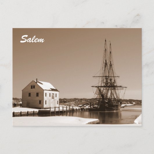 Freundschaft von Salem Postkarte (Vorderseite)