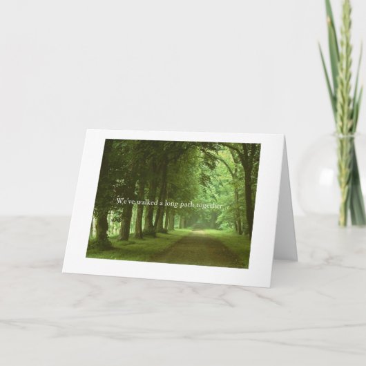 Freundschaft, Weg Karte (Vorderseite)