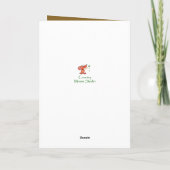 Freundschaft wie ein Segen Raccoons Niedlich Karte (Rückseite)