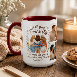 Freundschaft – Wir bleiben durch die Jahre hindurc Tasse