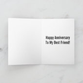 Freundschaft zitieren gute Schiffe besten Jahresta Karte (Innenseite)