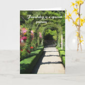 Freundschaft zum Valentinstag Karte (Gelbe Blume)