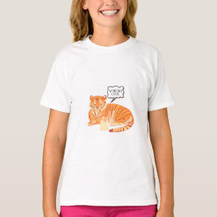 Freundschaft zwischen Tiger und Bunny - Süße Tier T-Shirt