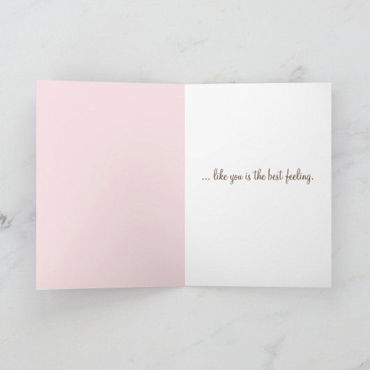 Freundschaft zwischen Wasserfarbe und Teddy Bear Karte (Innenseite)