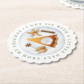 Freundschaften, die ich von meinen Freunden mitbek Untersetzer (angewinkelt)