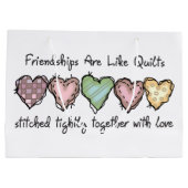 Freundschaften Große Geschenktüte (Rückseite)