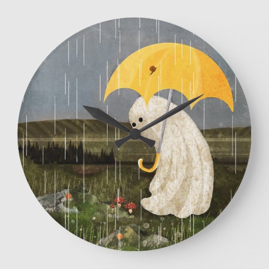 Freundschaften schließen große wanduhr (Vorderseite)