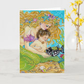 Freundschaften schließen karte (Gelbe Blume)