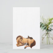 Freundschaften schließen mit Felines Stationery Briefpapier (Stehend Vorderseite)