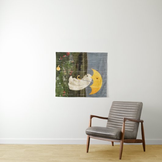 Freundschaften schließen wandteppich (Beispiel (Horizontal))