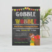 Freundschaftliche Party Einladung (Stehend Vorderseite)