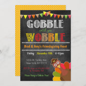 Freundschaftliche Party Einladung (Vorne/Hinten)