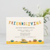Freundschaftliche Party Einladung (Stehend Vorderseite)