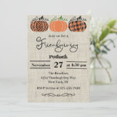 Freundschaftliche Party Einladung (Stehend Vorderseite)