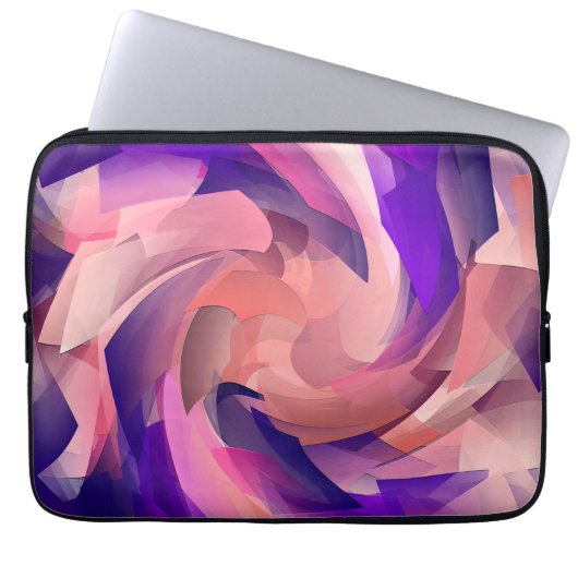 Freundschaftliche Wirbel... Laptopschutzhülle (Vorderseite)
