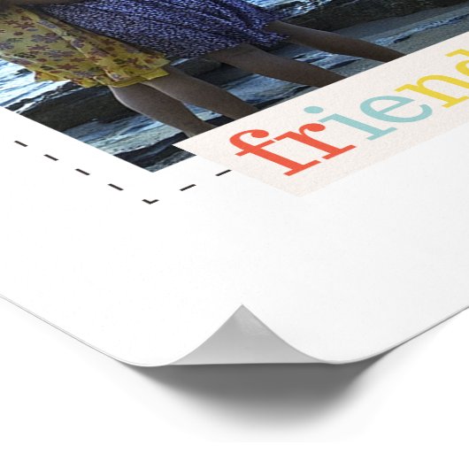 Freundschaftposter Poster (Ecke)