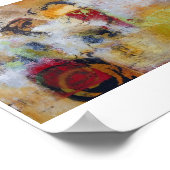 Freundschaftposter Poster (Ecke)