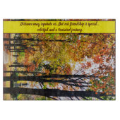 Freundschafts-Distanzschneider 2022 Schneidebrett (Vorderseite)