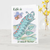 Freundschafts-Karte - beste Freunde Karte (Gelbe Blume)