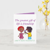 Freundschafts-Karte Karte (Gelbe Blume)