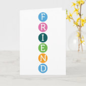 Freundschafts-Karte Karte (Gelbe Blume)