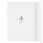 Freundschafts-Karte mit lila Blumen (Innen (Links))