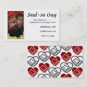 Freundschafts-Karte SCC-Entwurf Visitenkarte (Vorne/Hinten)