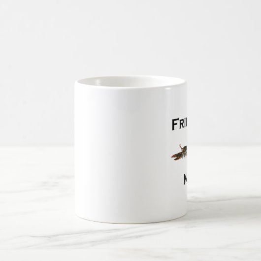 Freundschafts-Maine-Hummer Kaffeetasse (Mittel)