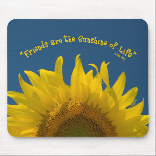 Freundschafts-Sonnenblume Mousepad